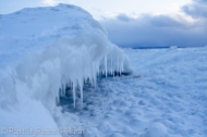 Ice shelf igloo